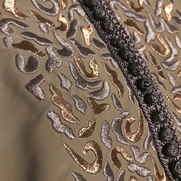 Stylish Embroidered Kaftan Dress XXL - Picture 10 of 11